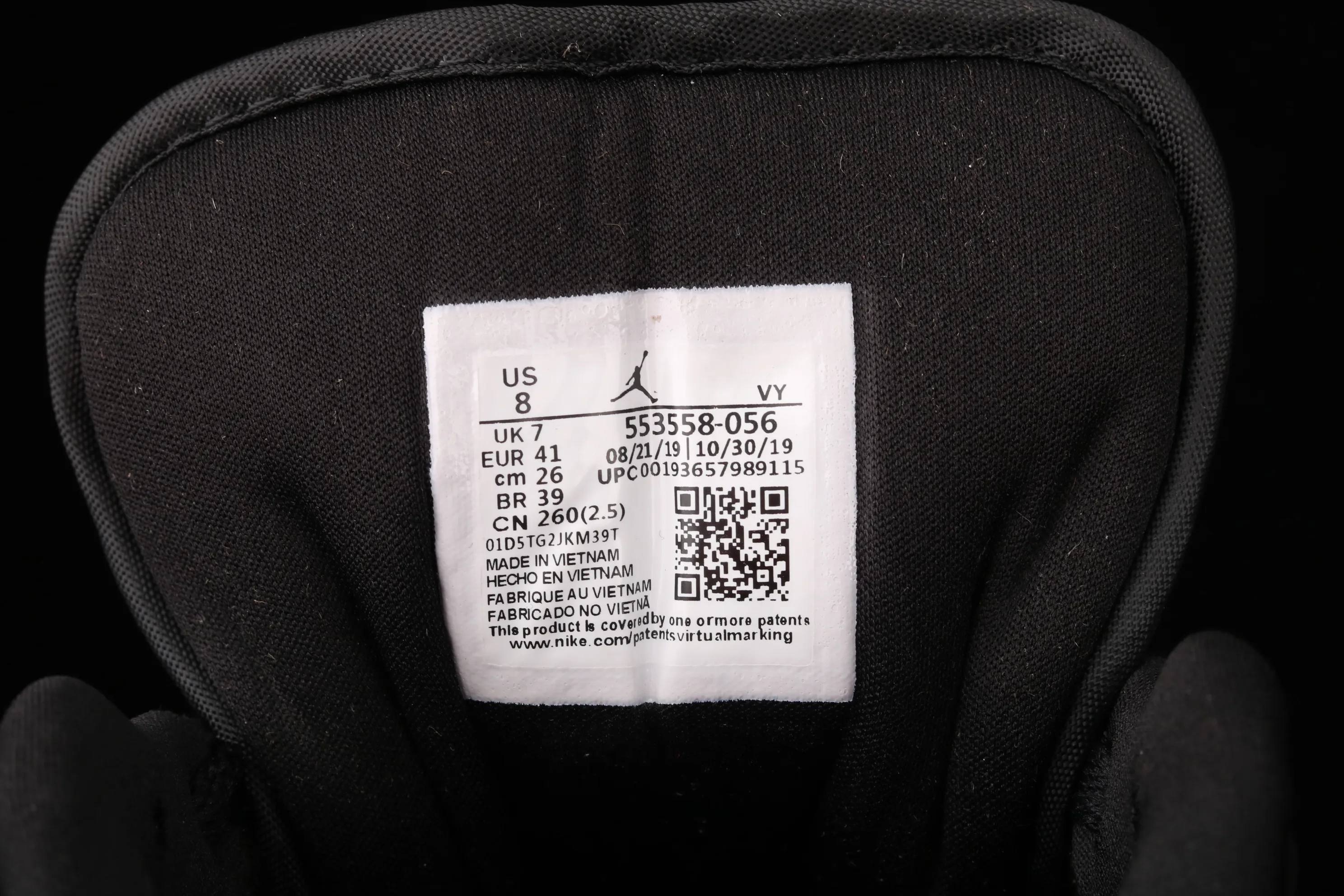 All categories Air Jordan Jordan series basketball shoes Air Jordan 1 Low Air Jordan 1 Low AJ1 Joe 1 low-top cultural and leisure sports sneakers 553558-056